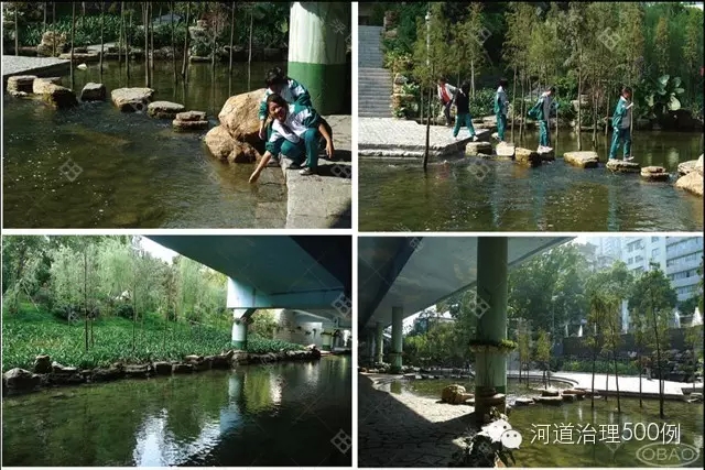 东濠涌自然生态广场亲水空间的营造 东濠涌自然生态广场亲水空间的营造