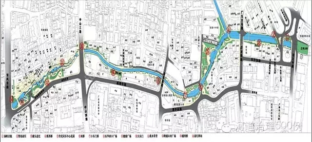 东濠涌南段整治工程总平面图 东濠涌南段整治工程总平面图
